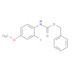 Carbamic acid, (2-iodo-4-methoxyphenyl)-, phenylmethyl ester