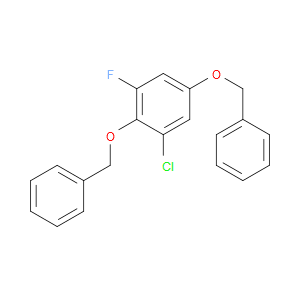 (((2-chloro-6-fluoro-1,4-phenylene)bis(oxy))bis(methylene))dibenzene