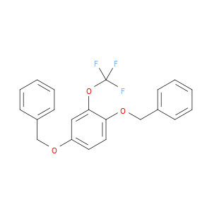 (((2-(trifluoromethoxy)-1,4-phenylene)bis(oxy))bis(methylene))dibenzene