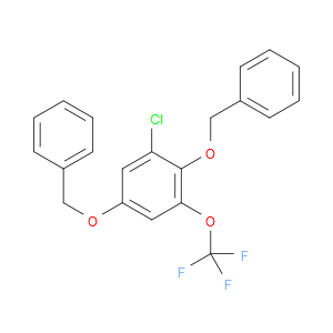 (((2-chloro-6-(trifluoromethoxy)-1,4-phenylene)bis(oxy))bis(methylene))dibenzene