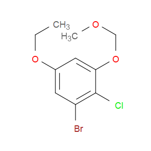1-bromo-2-chloro-5-ethoxy-3-(methoxymethoxy)benzene