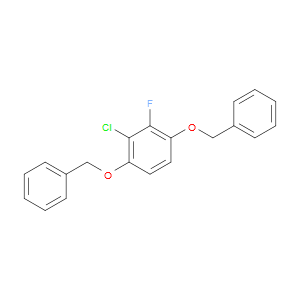 (((2-chloro-3-fluoro-1,4-phenylene)bis(oxy))bis(methylene))dibenzene