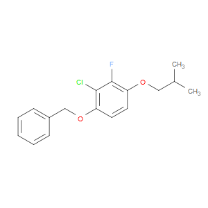 1-(benzyloxy)-2-chloro-3-fluoro-4-isobutoxybenzene