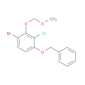 1-(benzyloxy)-4-bromo-2-chloro-3-(methoxymethoxy)benzene