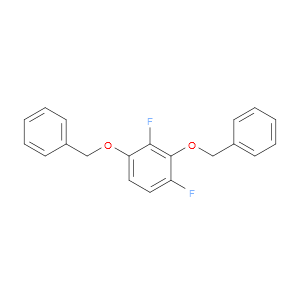 (((2,4-difluoro-1,3-phenylene)bis(oxy))bis(methylene))dibenzene