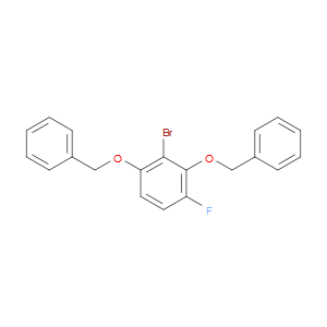 (((2-bromo-4-fluoro-1,3-phenylene)bis(oxy))bis(methylene))dibenzene