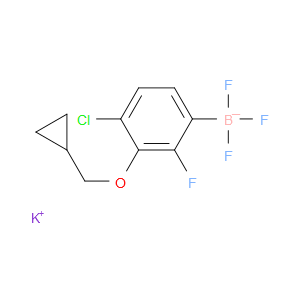 potassium (4-chloro-3-(cyclopropylmethoxy)-2-fluorophenyl)trifluoroborate