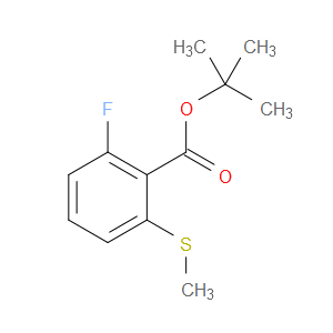 tert-butyl 2-fluoro-6-(methylthio)benzoate