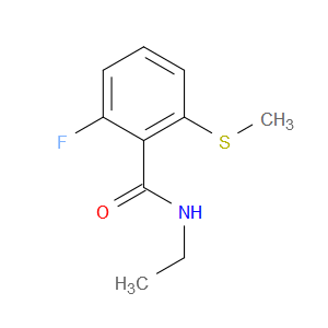 N-ethyl-2-fluoro-6-(methylthio)benzamide