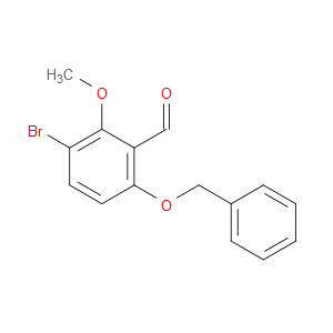 6-(benzyloxy)-3-bromo-2-methoxybenzaldehyde