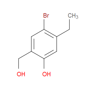 4-bromo-5-ethyl-2-(hydroxymethyl)phenol
