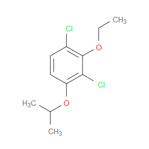 1,3-dichloro-2-ethoxy-4-isopropoxybenzene