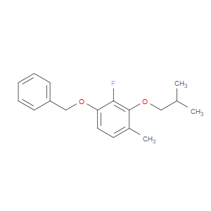 1-(benzyloxy)-2-fluoro-3-isobutoxy-4-methylbenzene