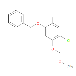 1-(benzyloxy)-4-chloro-2-fluoro-5-(methoxymethoxy)benzene
