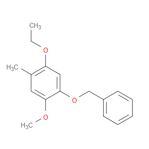 1-(benzyloxy)-5-ethoxy-2-methoxy-4-methylbenzene