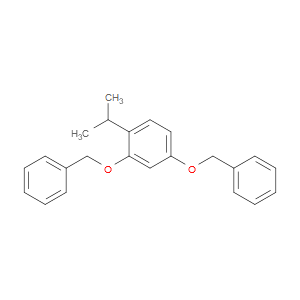 (((4-isopropyl-1,3-phenylene)bis(oxy))bis(methylene))dibenzene