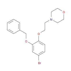 4-(2-(2-(benzyloxy)-4-bromophenoxy)ethyl)morpholine