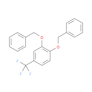 (((4-(trifluoromethyl)-1,2-phenylene)bis(oxy))bis(methylene))dibenzene