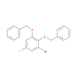 (((3-bromo-5-fluoro-1,2-phenylene)bis(oxy))bis(methylene))dibenzene