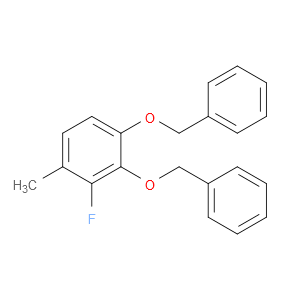 (((3-fluoro-4-methyl-1,2-phenylene)bis(oxy))bis(methylene))dibenzene