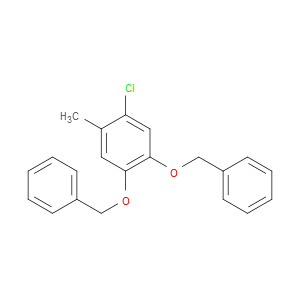 (((4-chloro-5-methyl-1,2-phenylene)bis(oxy))bis(methylene))dibenzene