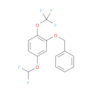 2-(benzyloxy)-4-(difluoromethoxy)-1-(trifluoromethoxy)benzene