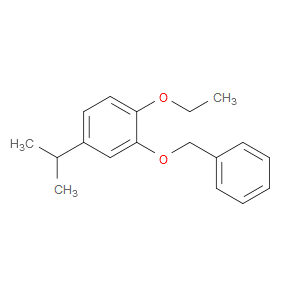 2-(benzyloxy)-1-ethoxy-4-isopropylbenzene