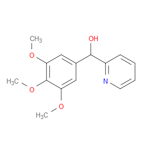 α-(3,4,5-Trimethoxyphenyl)-2-pyridinemethanol