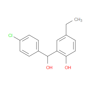α-(4-Chlorophenyl)-5-ethyl-2-hydroxybenzenemethanol