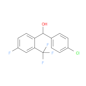 α-(4-Chlorophenyl)-4-fluoro-2-(trifluoromethyl)benzenemethanol