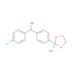 α-(4-Chlorophenyl)-4-(2-methyl-1,3-dioxolan-2-yl)benzenemethanol