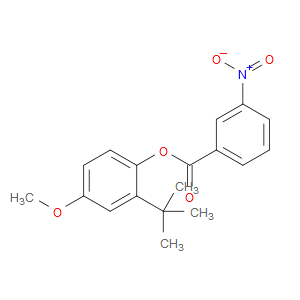 2-(tert-butyl)-4-methoxyphenyl 3-nitrobenzoate