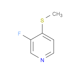 3-Fluoro-4-(methylthio)-pyridine