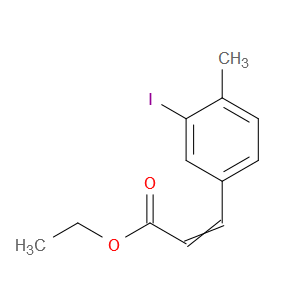 Ethyl 3-(3-iodo-4-methylphenyl)-2-propenoate