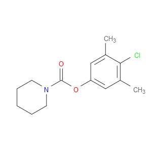 4-Chloro-3,5-dimethylphenyl 1-piperidinecarboxylate