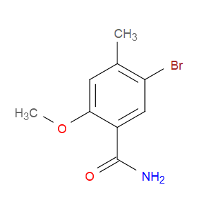 5-Bromo-2-methoxy-4-methylbenzamide