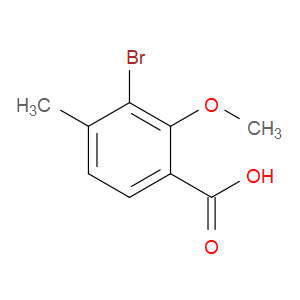 3-Bromo-2-methoxy-4-methylbenzoic acid