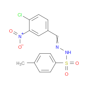 N'-(4-chloro-3-nitrobenzylidene)-4-methylbenzenesulfonohydrazide