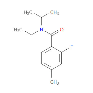 N-Ethyl-2-fluoro-4-methyl-N-(1-methylethyl)benzamide
