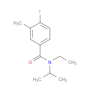 N-Ethyl-4-fluoro-3-methyl-N-(1-methylethyl)benzamide