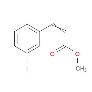 2-Propenoic acid, 3-(3-iodophenyl)-, methyl ester