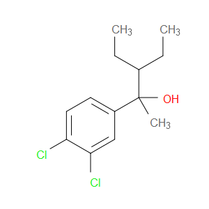 3,4-Dichloro-α-(1-ethylpropyl)-α-methylbenzenemethanol