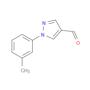 1-(3-Methylphenyl)-1H-pyrazole-4-carboxaldehyde