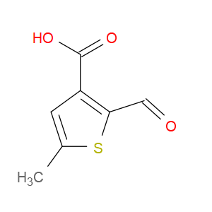 3-Thiophenecarboxylic acid, 2-formyl-5-methyl-