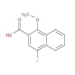 4-fluoro-1-methoxy-2-naphthoic acid