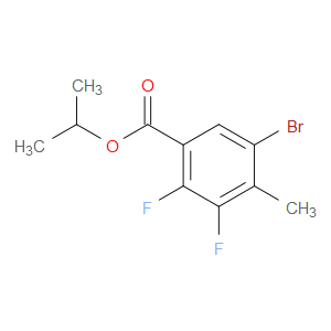 isopropyl 5-bromo-2,3-difluoro-4-methylbenzoate