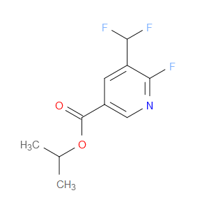 isopropyl 5-(difluoromethyl)-6-fluoronicotinate