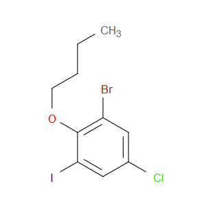 1-bromo-2-butoxy-5-chloro-3-iodobenzene