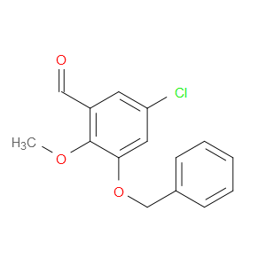 3-(benzyloxy)-5-chloro-2-methoxybenzaldehyde