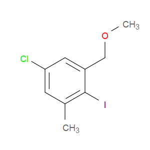 5-chloro-2-iodo-1-(methoxymethyl)-3-methylbenzene